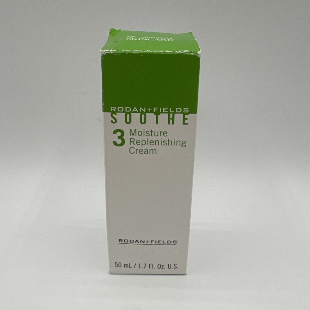 Rodan + Fields Soothe Moisture Replenishing Cream Skin Nourish 1.7oz 50mL Sealed